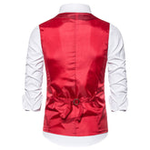Gala Glitz Sparkling Waistcoat With Bowtie